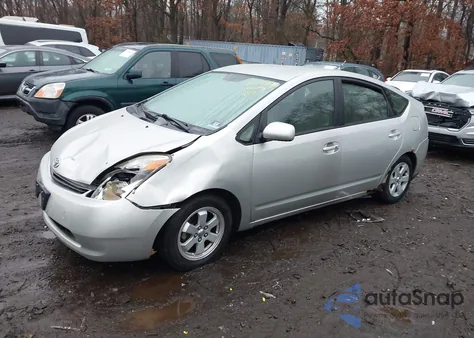 2005 Toyota Prius из США, поврежденный, VIN JTDKB20U653059951